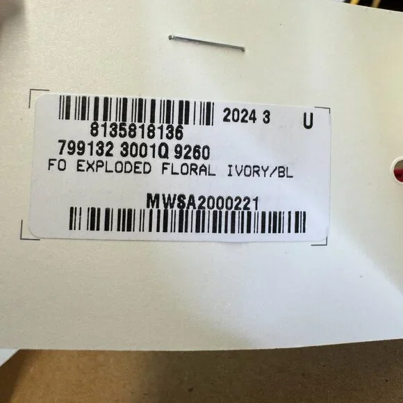 Alexander McQueen Exploded Flora Silk Scarf - Picture 8 of 8